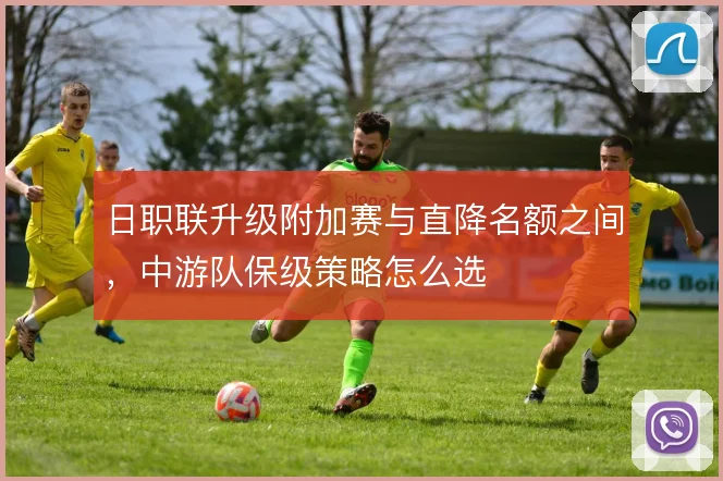 日职联升级附加赛与直降名额之间,中游队保级策略怎么选