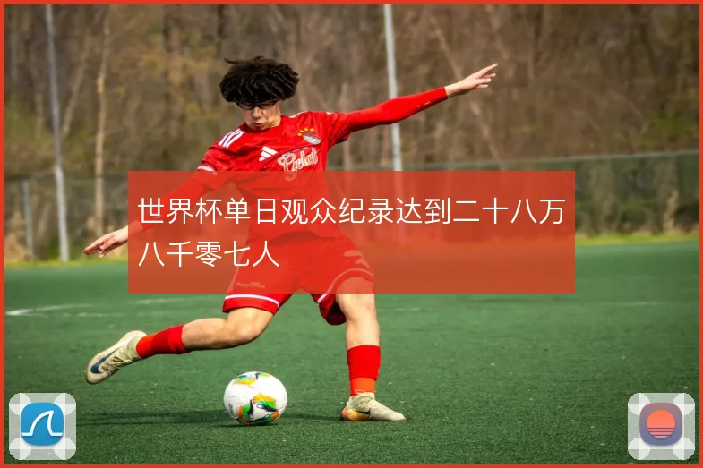 世界杯单日观众纪录达到二十八万八千零七人